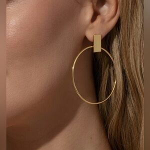 NEW Uncommon James Gold Washington Square Earrings